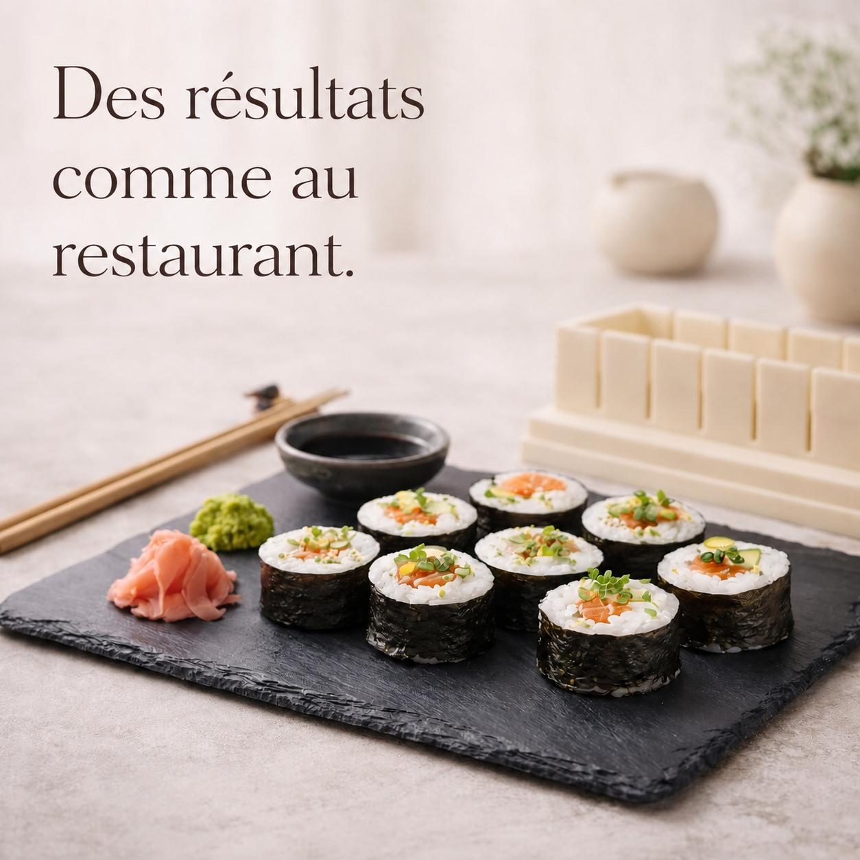 Set de fabrication de sushi maison