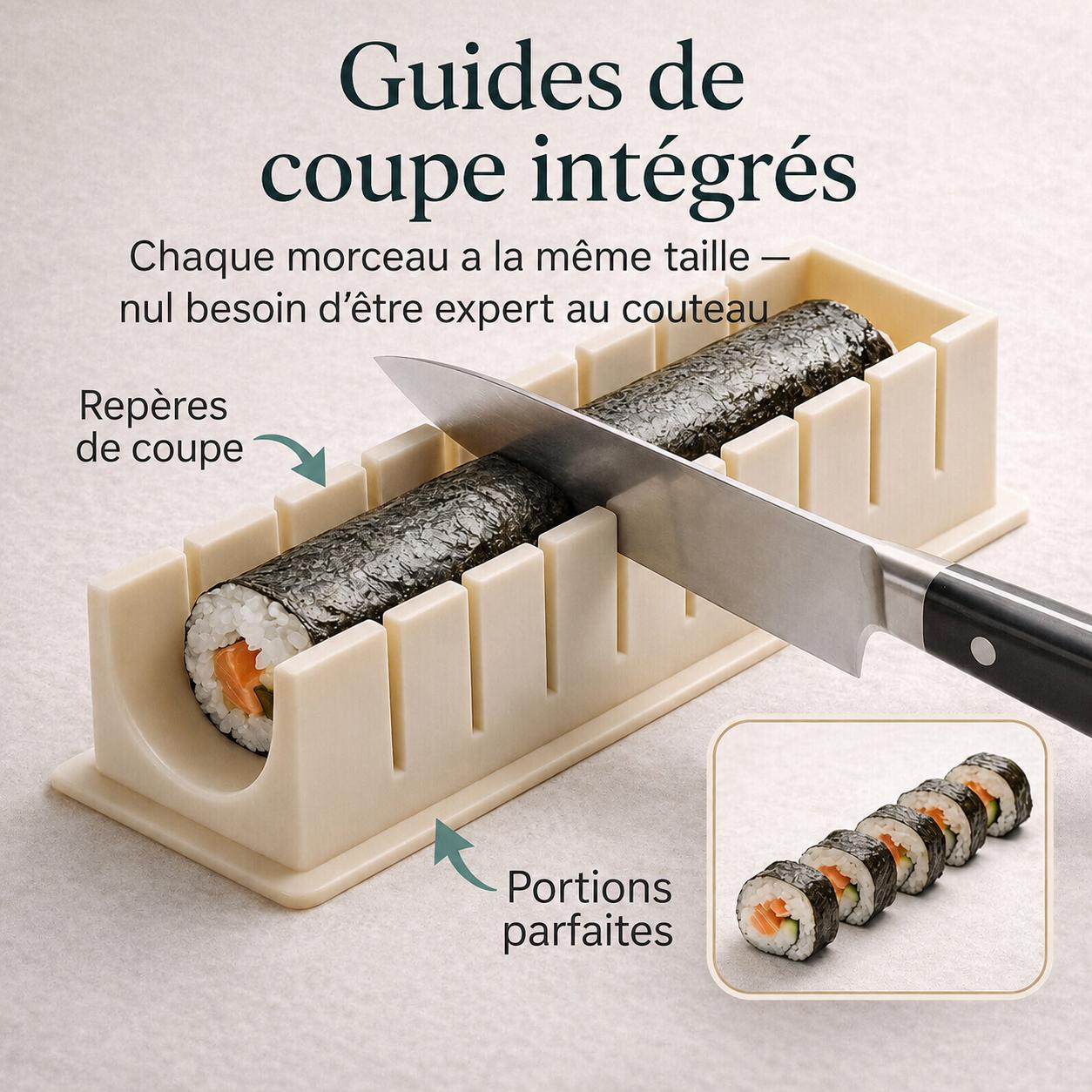 Set de fabrication de sushi maison