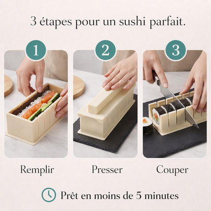 Set de fabrication de sushi maison