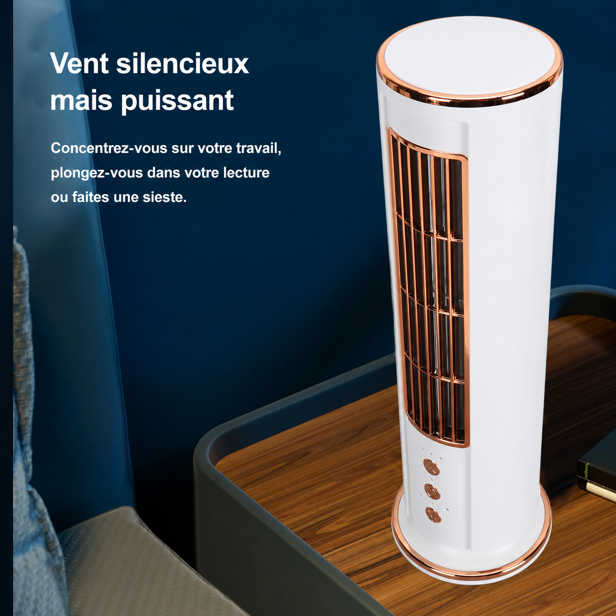 Ventilateur sans pales avec télécommande