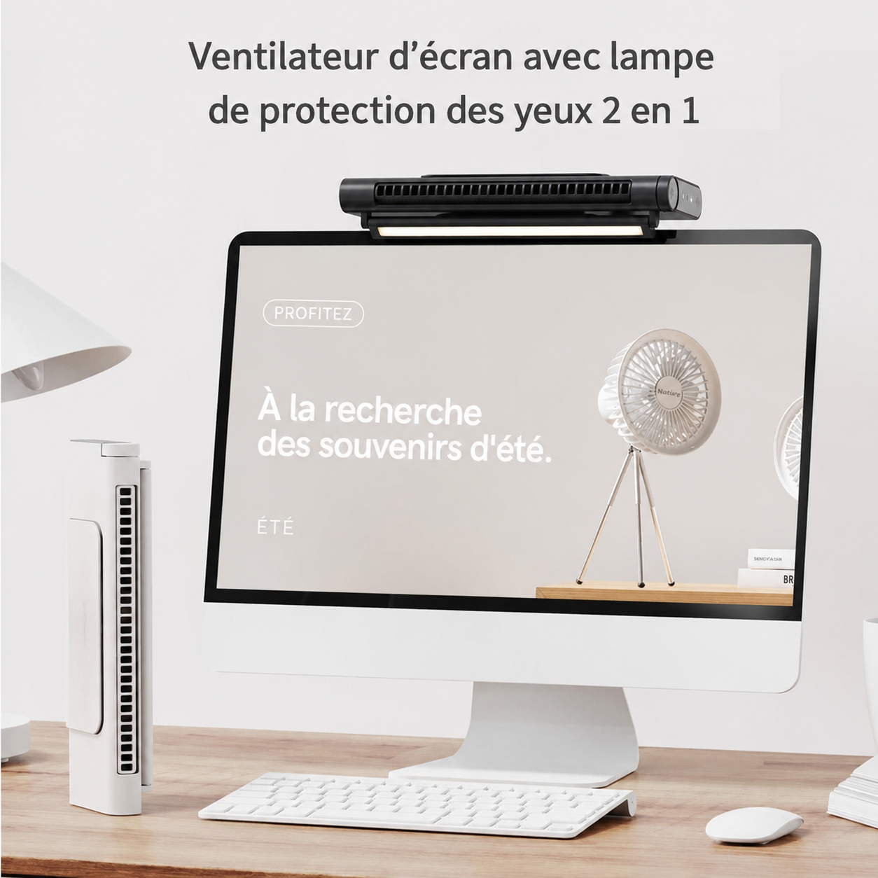 Ventilateur de bureau sans pales USB