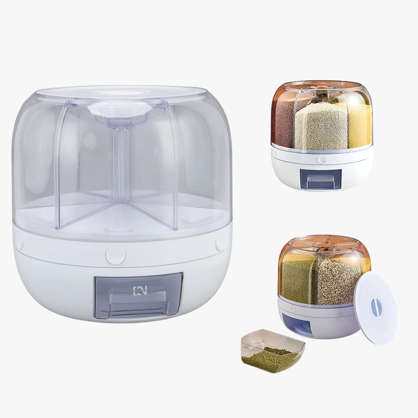 Distributeur de muesli avec couvercle