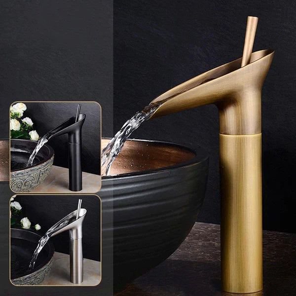 Robinet Cascade Laiton Vintage