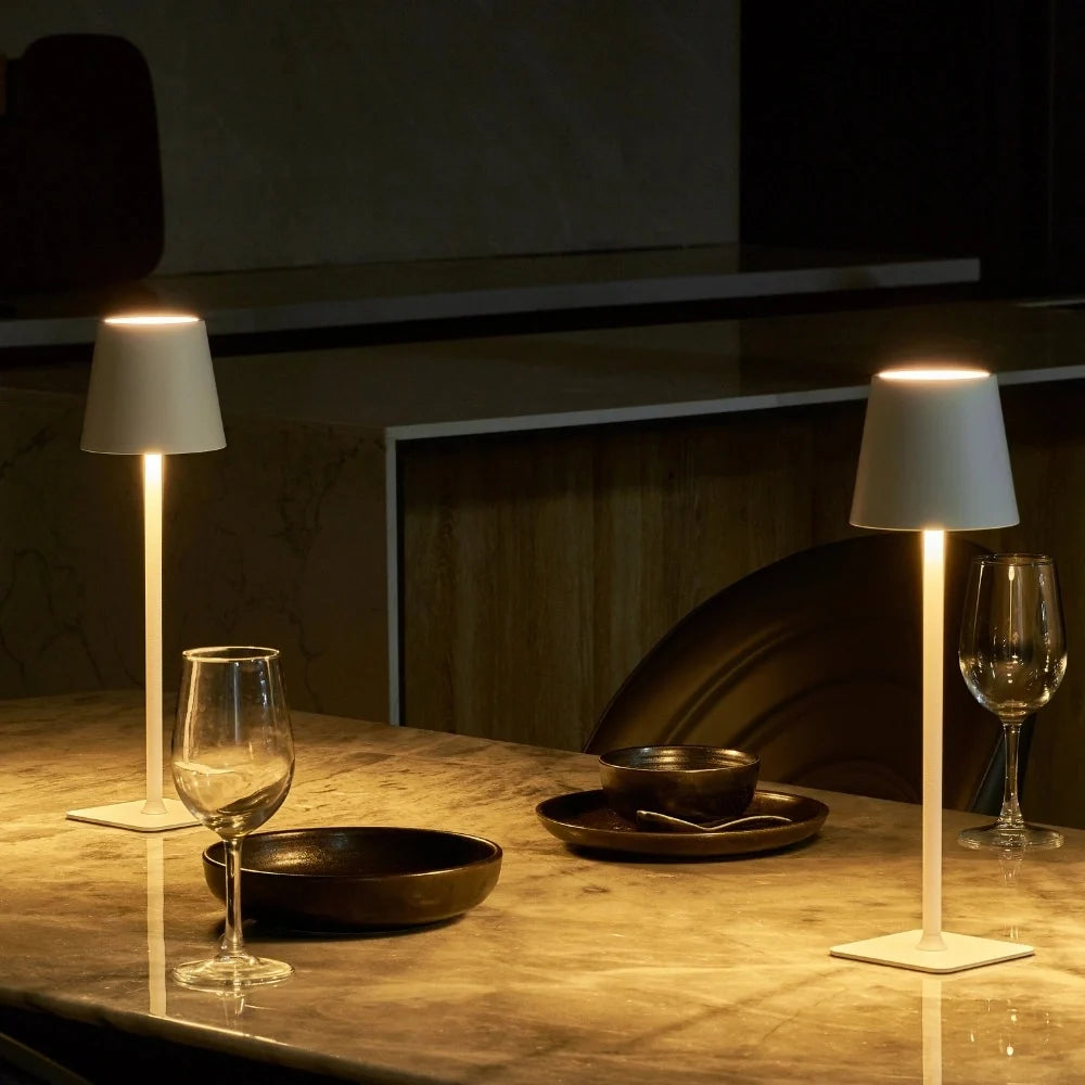 Lampe de table haute dimmable