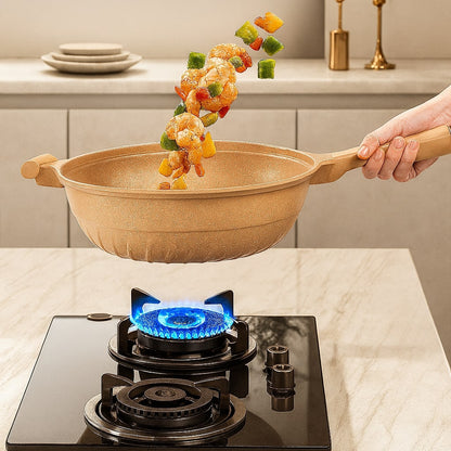 Wok pour induction antiadhésif